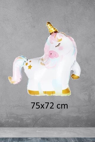 Unicorn Gold Folyo Balon 75 cm