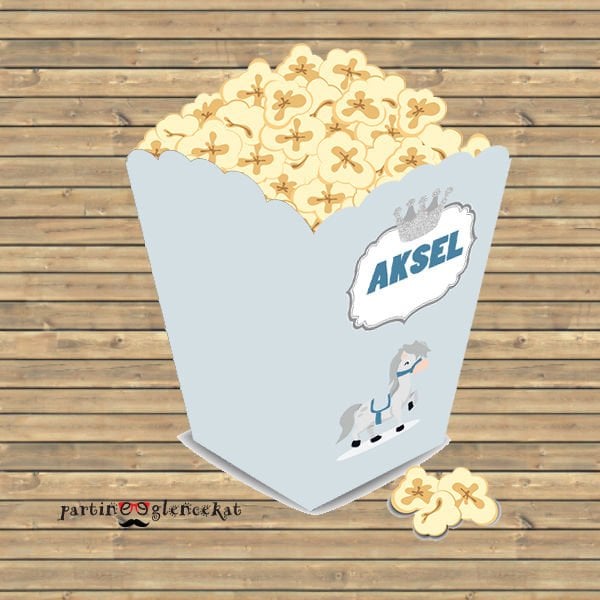 Kral Konsept Popcorn Kutusu