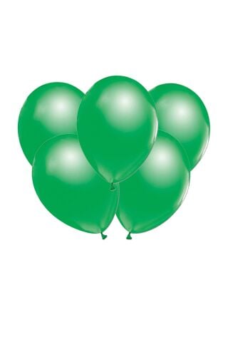 Yeşil Balon 10 Adet - 12 inc 30 cm Parti Balonu