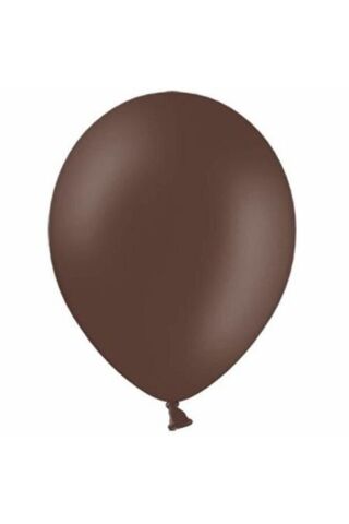 Kahverengi Balon 10 Adet - 12 inc 30 cm Parti Balonu