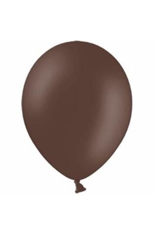 Kahverengi Balon 10 Adet - 12 inc 30 cm Parti Balonu