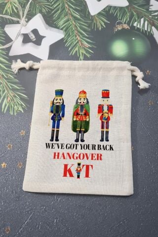 Kurşun Askerler Nutcrackers Yılbaşı Partisi Hangover Kit Kesesi
