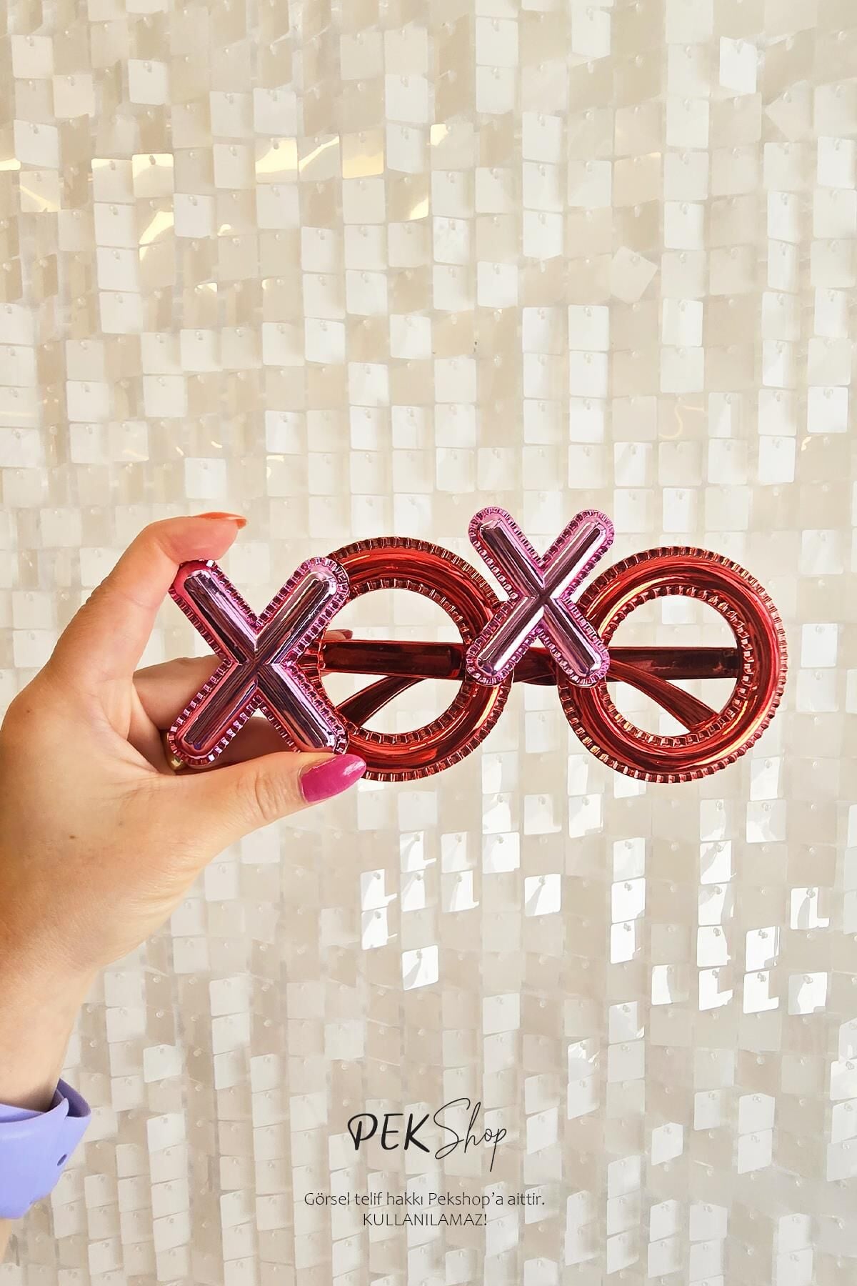 Parlak Xoxo Gözlük Parti Gözlüğü Bekarlığa Veda Gözlüğü