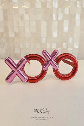 Parlak Xoxo Gözlük Parti Gözlüğü Bekarlığa Veda Gözlüğü