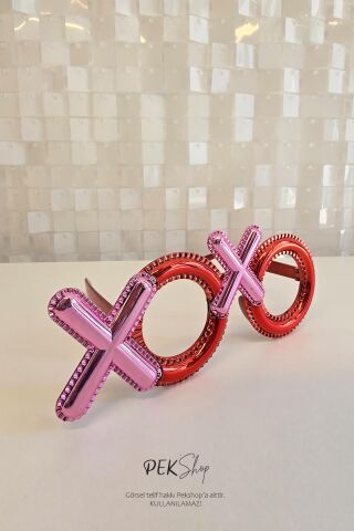 Parlak Xoxo Gözlük Parti Gözlüğü Bekarlığa Veda Gözlüğü