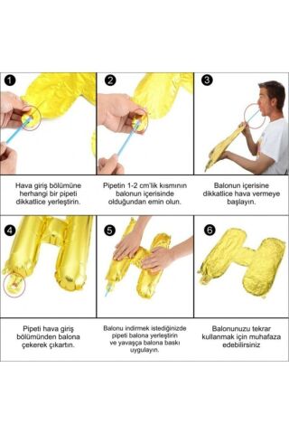 Safari Konsept Doğum Günü Hayvan Balonları 6 lı Set 14'' Folyo Balon