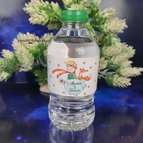 Little Prince Konsept Su Şişesi Etiketi