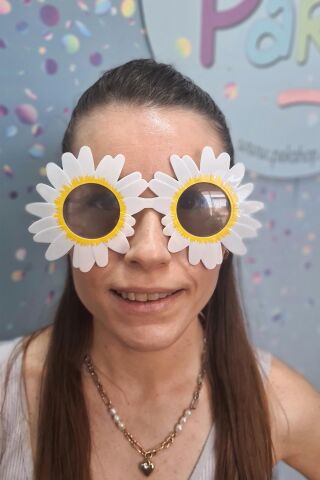 Papatya Gözlük 4 lü Paket Papatya Parti Gözlük