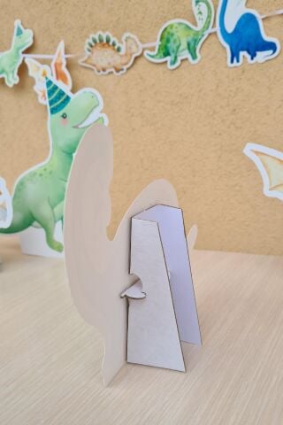 Dinozor Konsept Doğum Günü Süsleri Seti Dinazor Masa Üstü Panolar Balon Zinciri 56 Parça