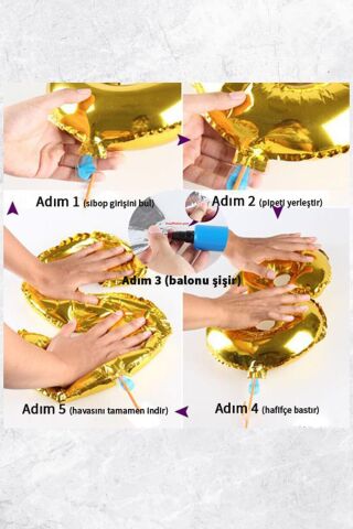Set243 Happy Birthday Banner ve Kadeh Balonlu Gold Pembe Yetişkin Doğum Günü Balon Seti