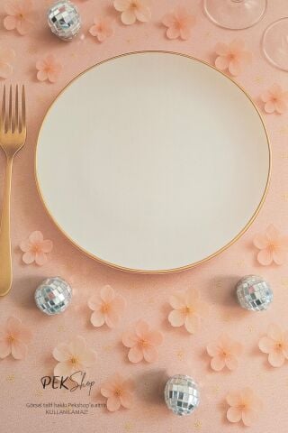 Disko Topu Pasta Süsü 6lı Mini Set Aynalı Top 3cm 6lı