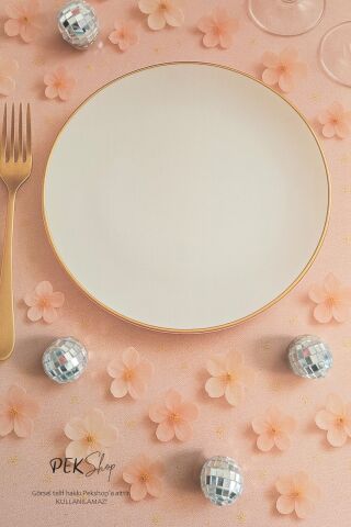 Disko Topu Pasta Süsü 6lı Mini Set Aynalı Top 3cm 6lı