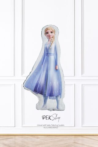 Elsa Folyo Balon Tek Elsa Frozen Folyo Balon