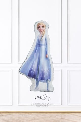 Elsa Folyo Balon Tek Elsa Frozen Folyo Balon