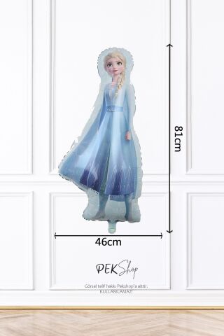 Elsa Folyo Balon Tek Elsa Frozen Folyo Balon