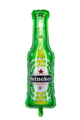 Bira Şişeli Folyo Balon Seti Doğum Günü Bira Şişesi Heineken Şişe Balonlu Doğum Günü Balon Seti