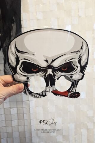 Kuru Kafa Cadılar Bayramı Gözlük Halloween Aksesuarı