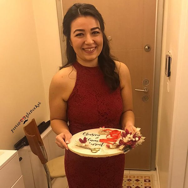 Baskılı Nişan Tepsisi