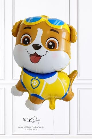 Bekçi Köpeği Folyo Balon Paw Patrol Rubble Balon