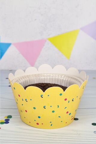 Minions Konsepti Cupcake Sargısı 10'lu