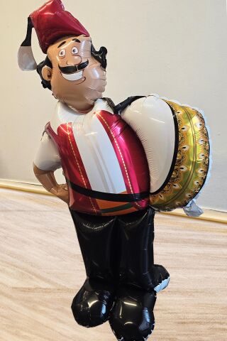 Ramazan Davulcusu Folyo Balon Ramazan Süsleme Balonu 120cm