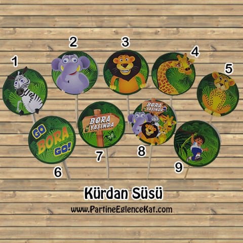 Safari Konsept Kürdan Süsü