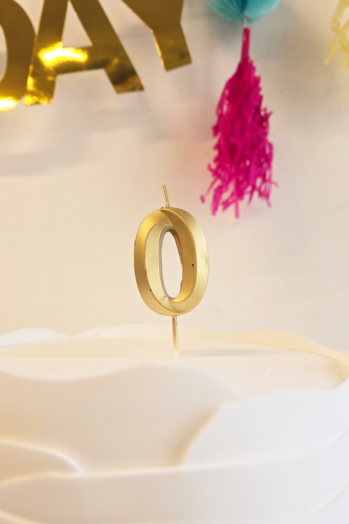 0 Gold Mum Rakam Pasta Mumu Yaş Mum Gold Renk