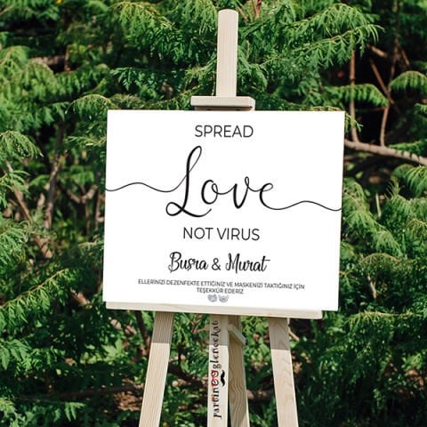 Spread Love Karşılama Panosu