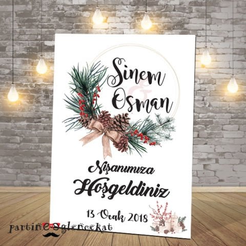 50x70cm - Şövale ile Birlikte