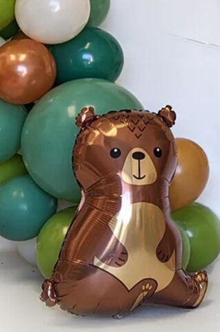 Ayıcık Folyo Balon Ayı Şekilli Balon 60cm