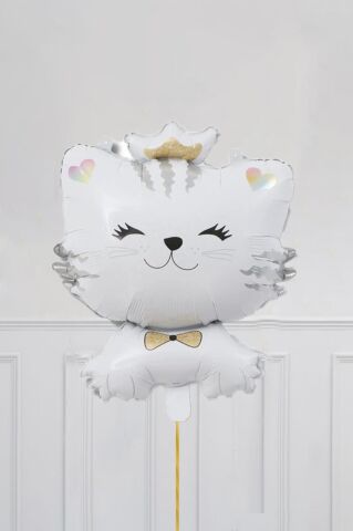 Sevimli Kedi Folyo Balon 71cm