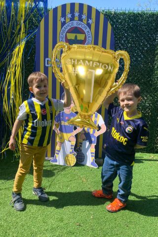 Şampiyon Kupası Balon Kupa Şeklinde Folyo Balon 65cm