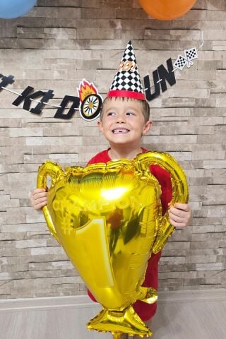 Şampiyon Kupası Balon Kupa Şeklinde Folyo Balon 65cm