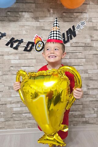 Şampiyon Kupası Balon Kupa Şeklinde Folyo Balon 65cm