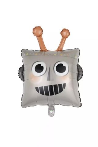 Robot Kafası Folyo Balon 66cm