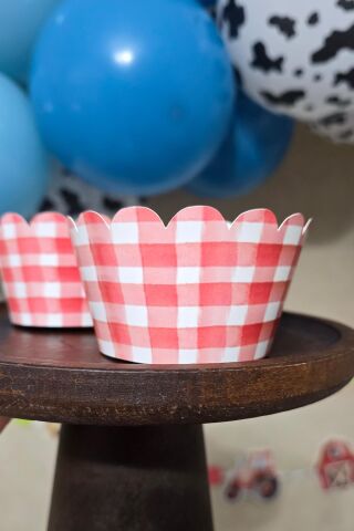 Çiftlik Konsept Cupcake Sargısı 10'lu