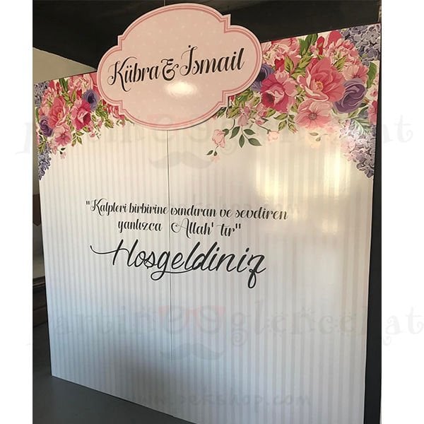 Büyük Arka Fon Pano