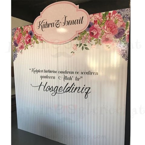Büyük Arka Fon Pano