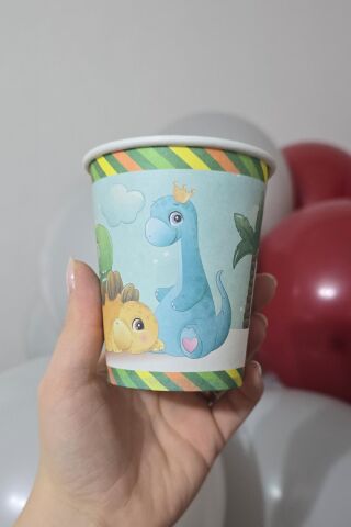 Dinazor Konsept Karton Bardak 8li