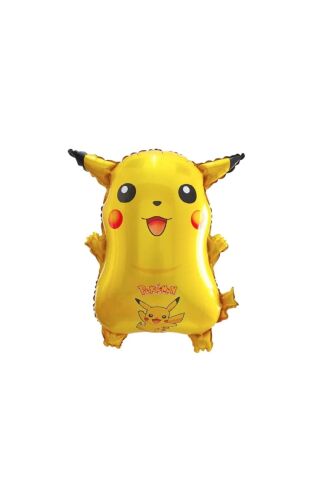 Pikachu Folyo Balon Pokemon Temalı Doğum Günü Süsleri