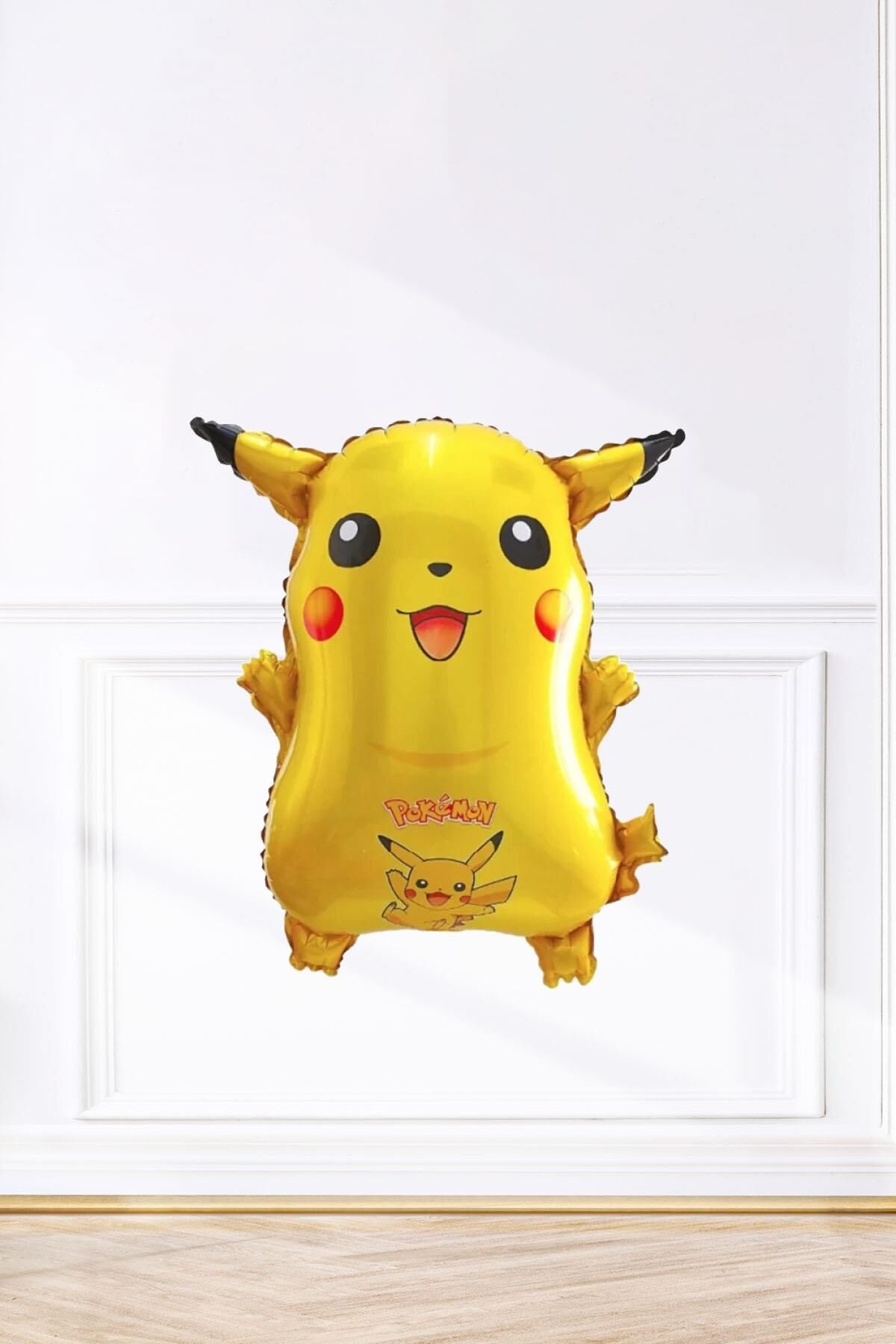 Pikachu Folyo Balon Pokemon Temalı Doğum Günü Süsleri
