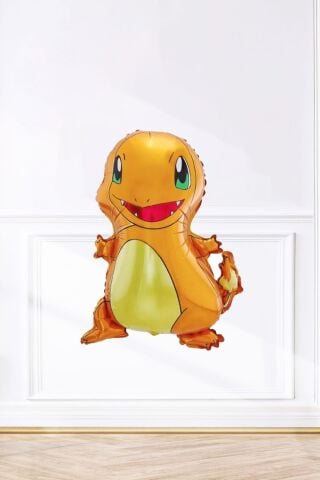 Charmander Folyo Balon Pokemon Temalı Doğum Günü Süsleri