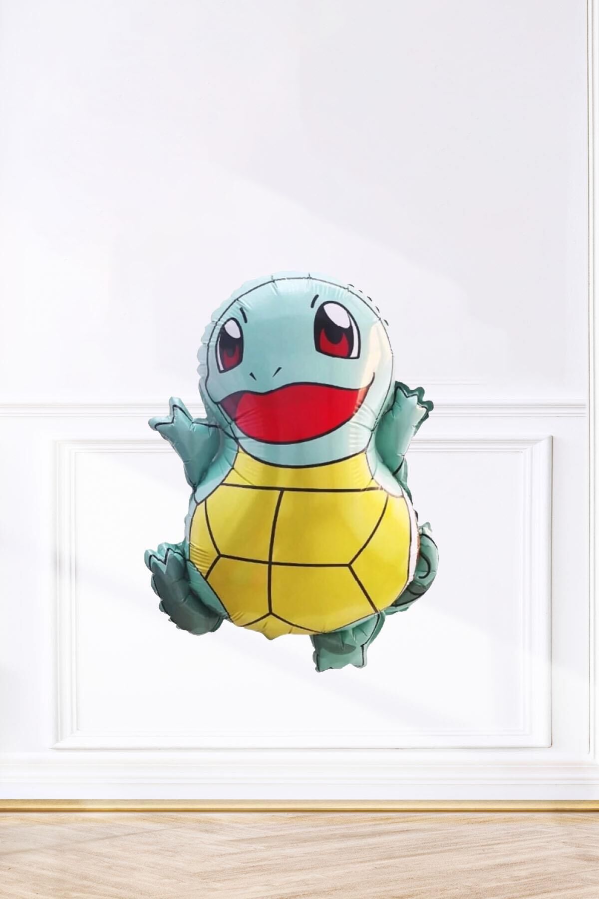 Squirtle Folyo Balon Pokemon Temalı Doğum Günü Süsleri