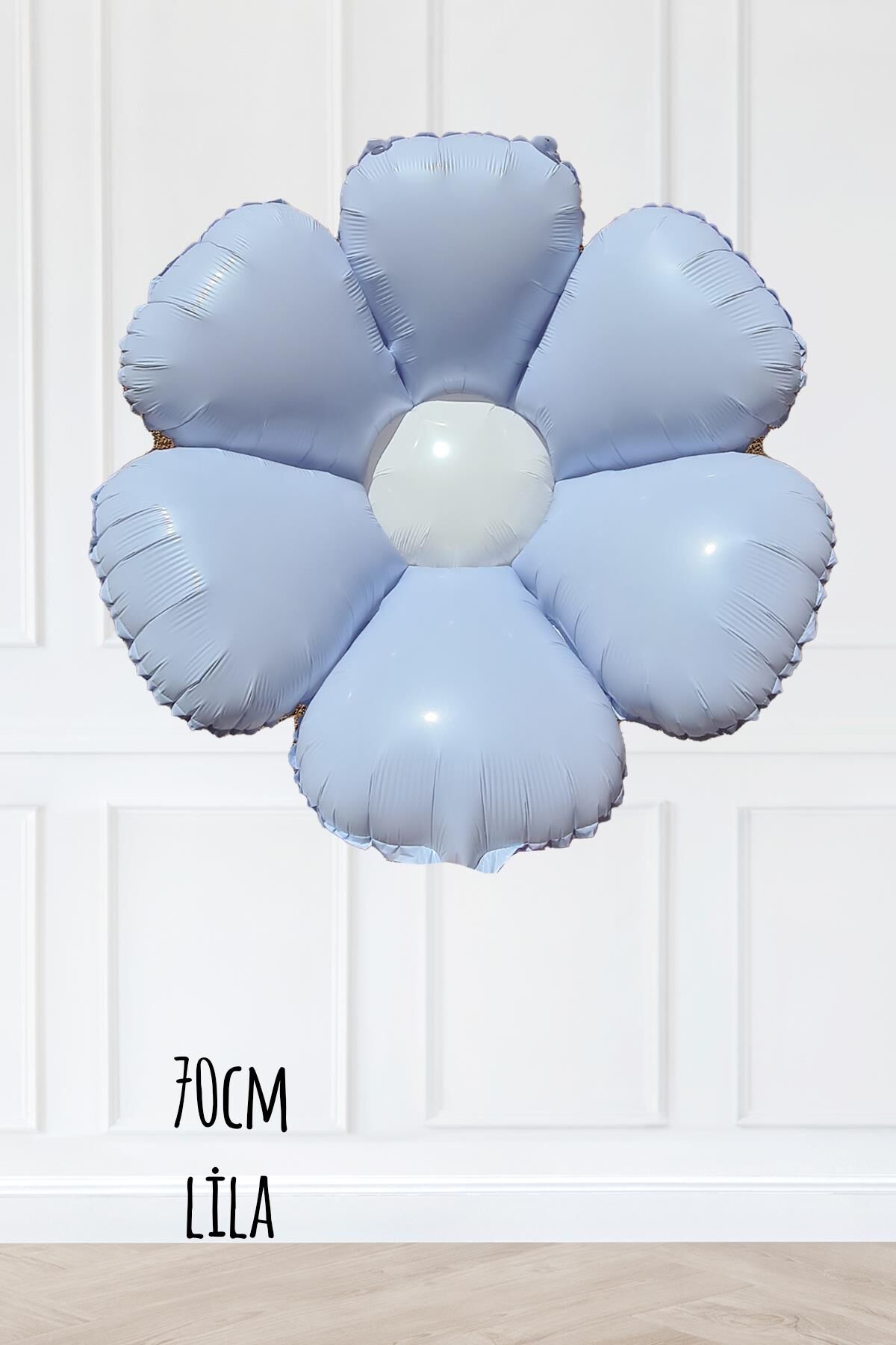 Lila Papatya Folyo Balon 70cm