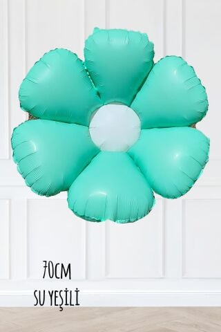 Su Yeşili Papatya Folyo Balon 70cm