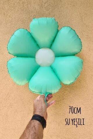 Su Yeşili Papatya Folyo Balon 70cm