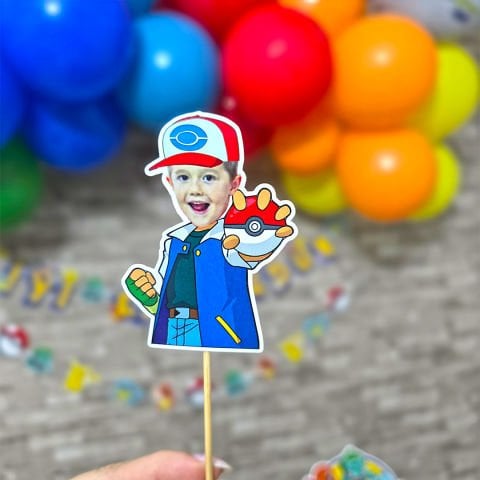 Kişiye Özel Pokemon Konsept Kürdan Süsü
