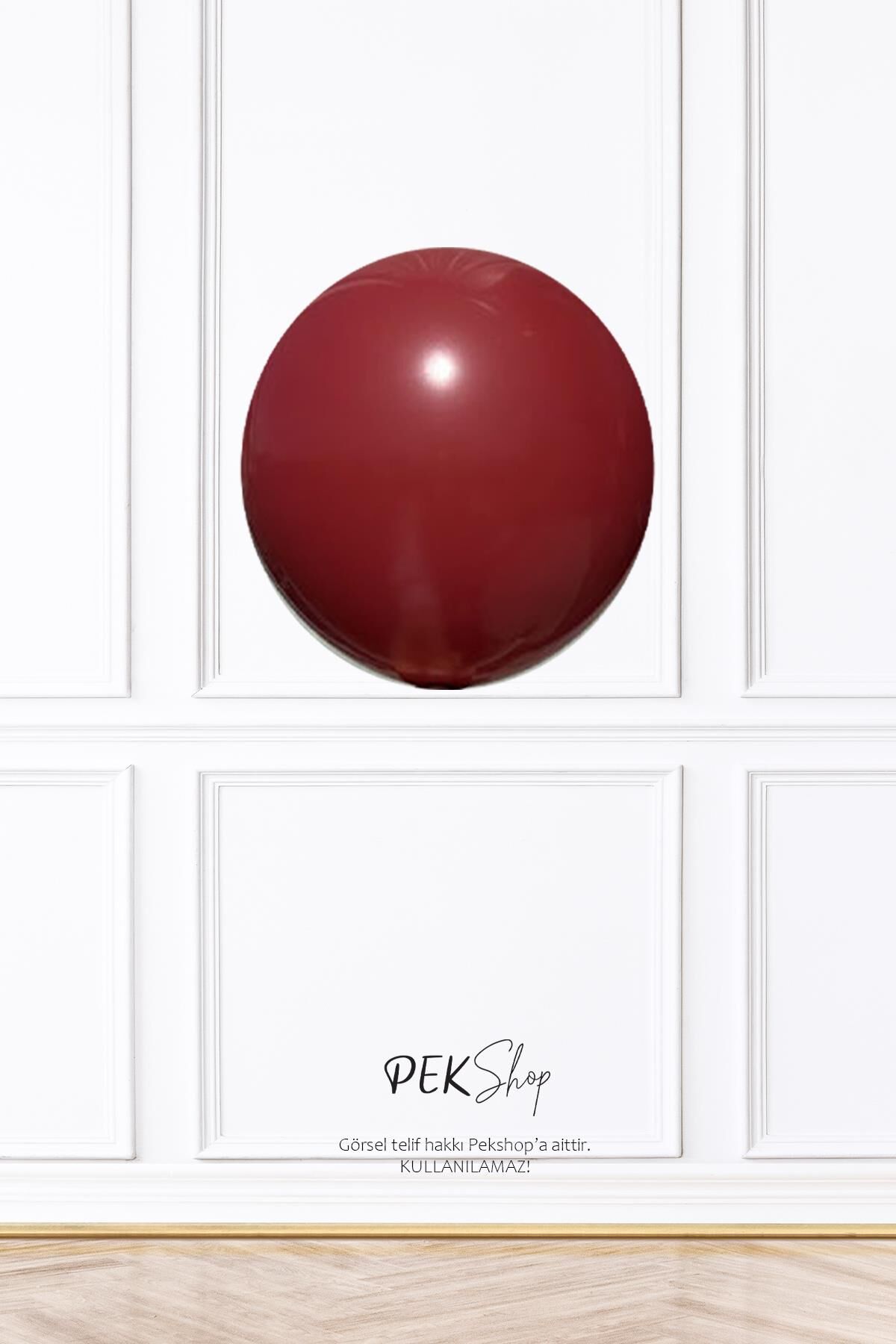 Retro Deep Red Lateks Balon 12 inç Retro Renk Balonlar 10 lu