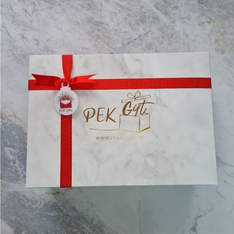 Gold Geyik Yılbaşı Hediye Kutusu