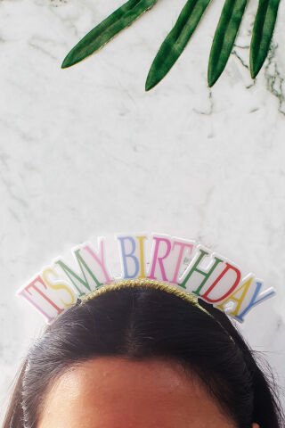It's My Birthday Tacı, Doğumgünü Tacı, Renkli